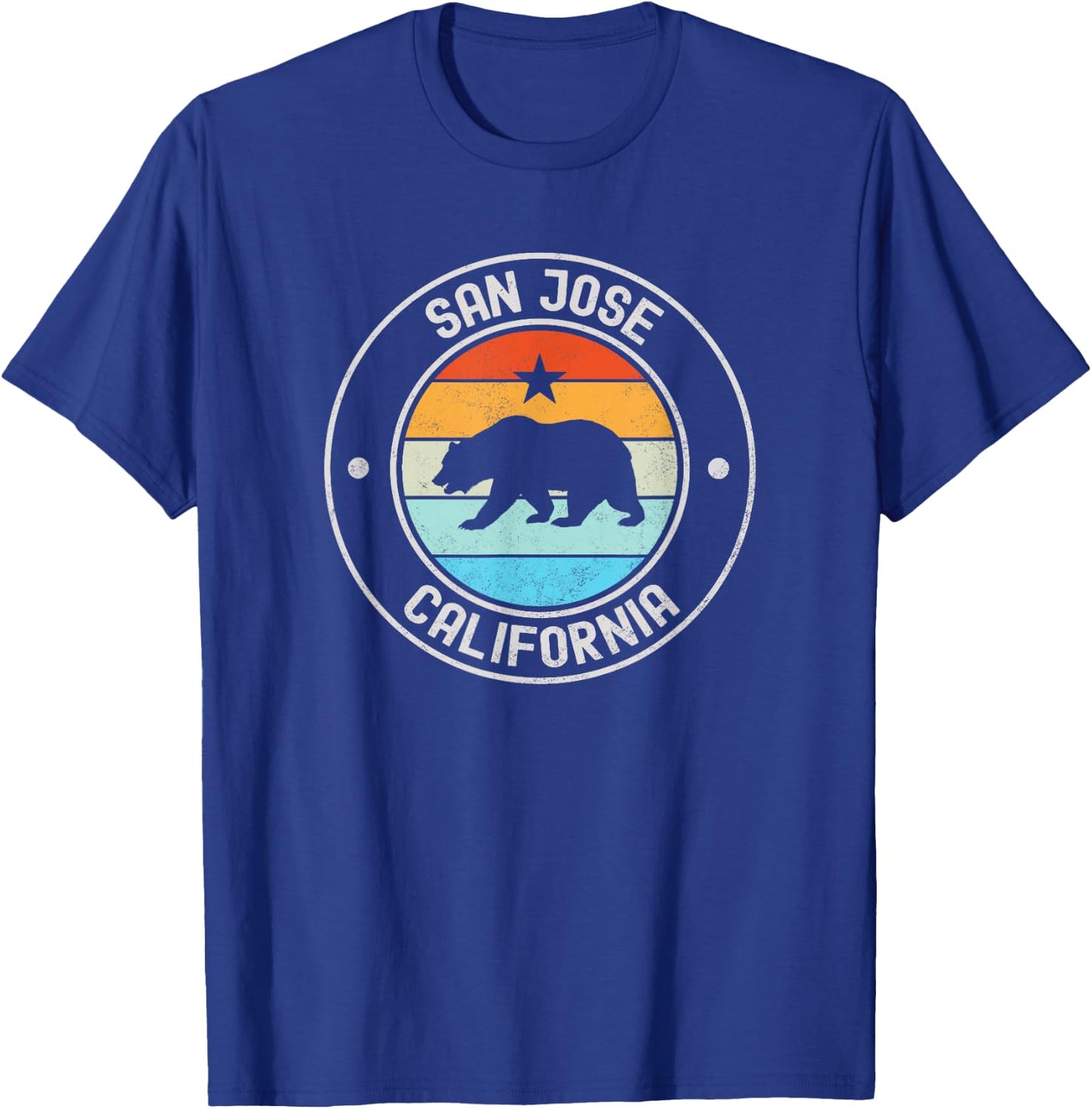 San Jose, California T-Shirt - T-Shirt | Royal