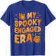 In My Spooky Engaged Era Gothic Engagement Party T-Shirt - T-Shirt | Royal