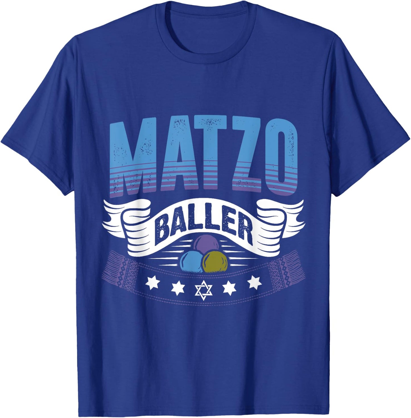 Jewish Humor Matzo Baller Shirt T-Shirt - T-Shirt | Royal