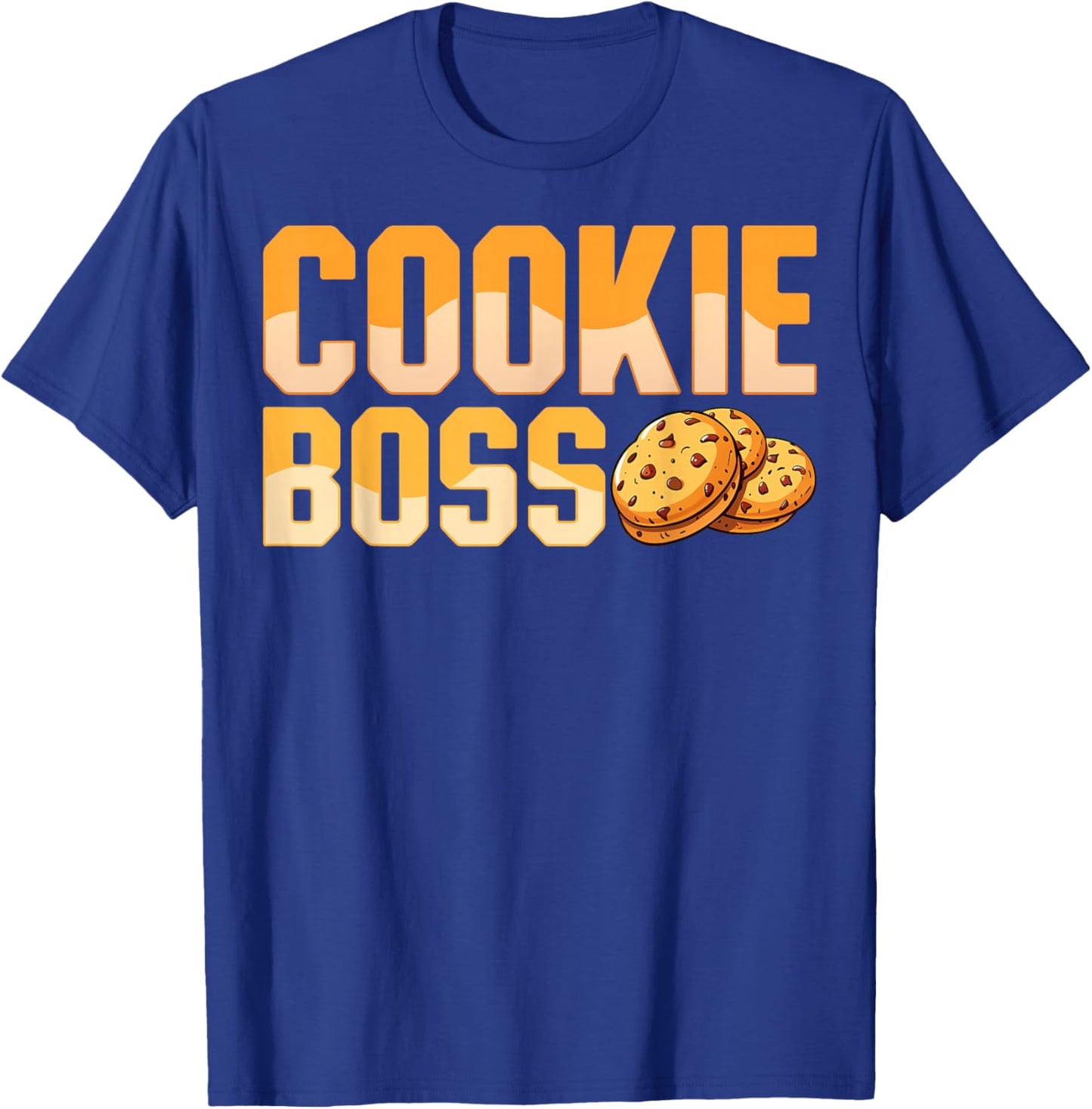 Cookie Boss - Cookie Baker Baking Gifts Funny Cookie Dealer T-Shirt - T-Shirt | Royal