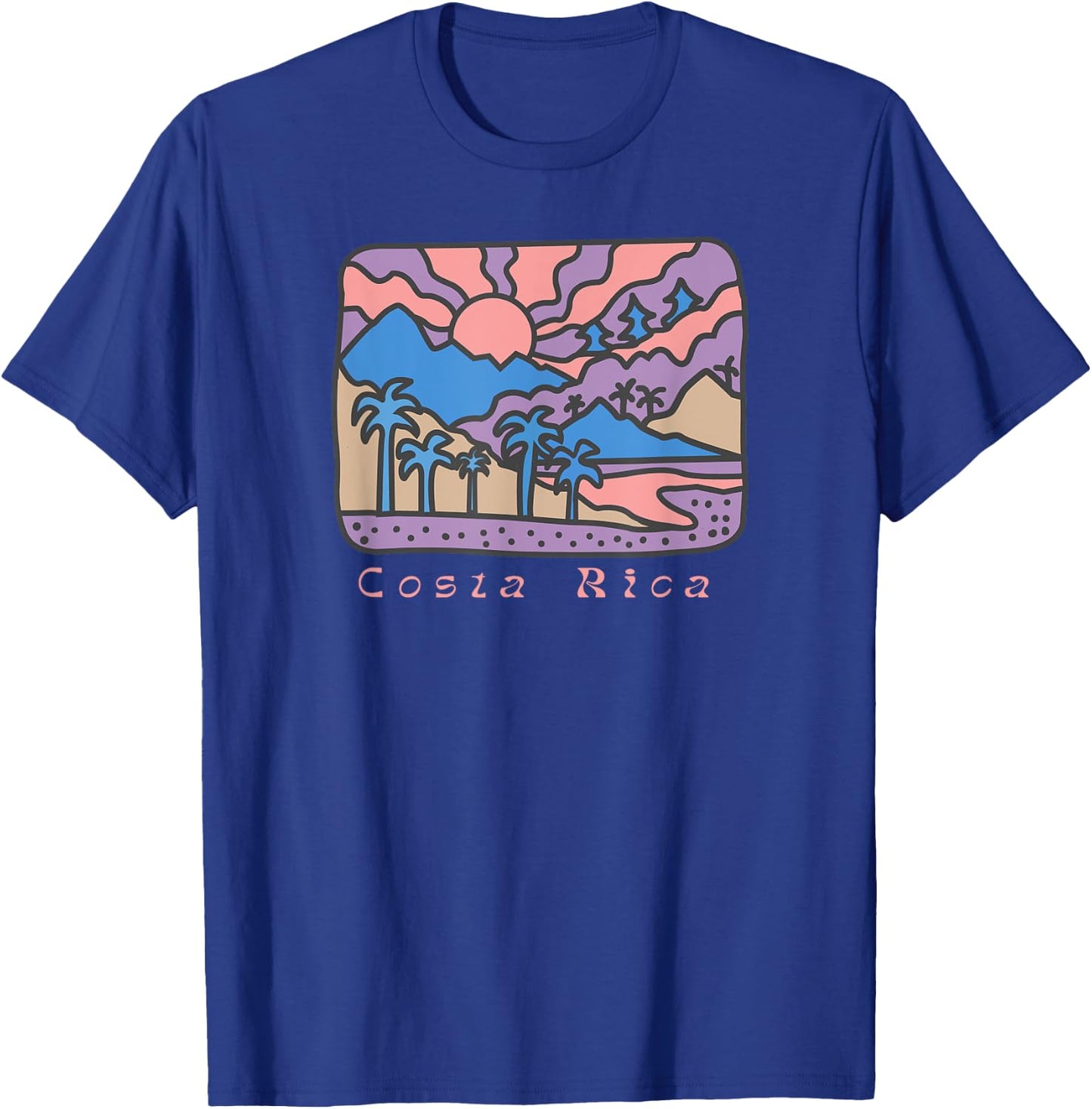 Costa Rica T-Shirt - T-Shirt | Royal