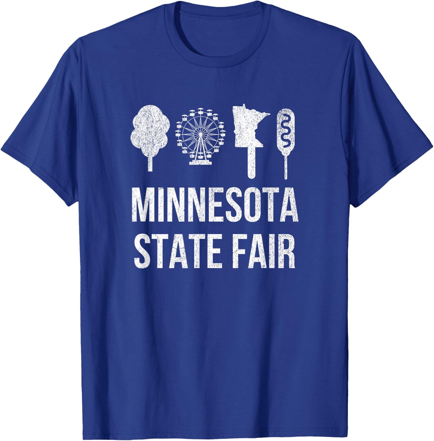 Minnesota State Fair Food on a Stick T-Shirt - T-Shirt | Royal