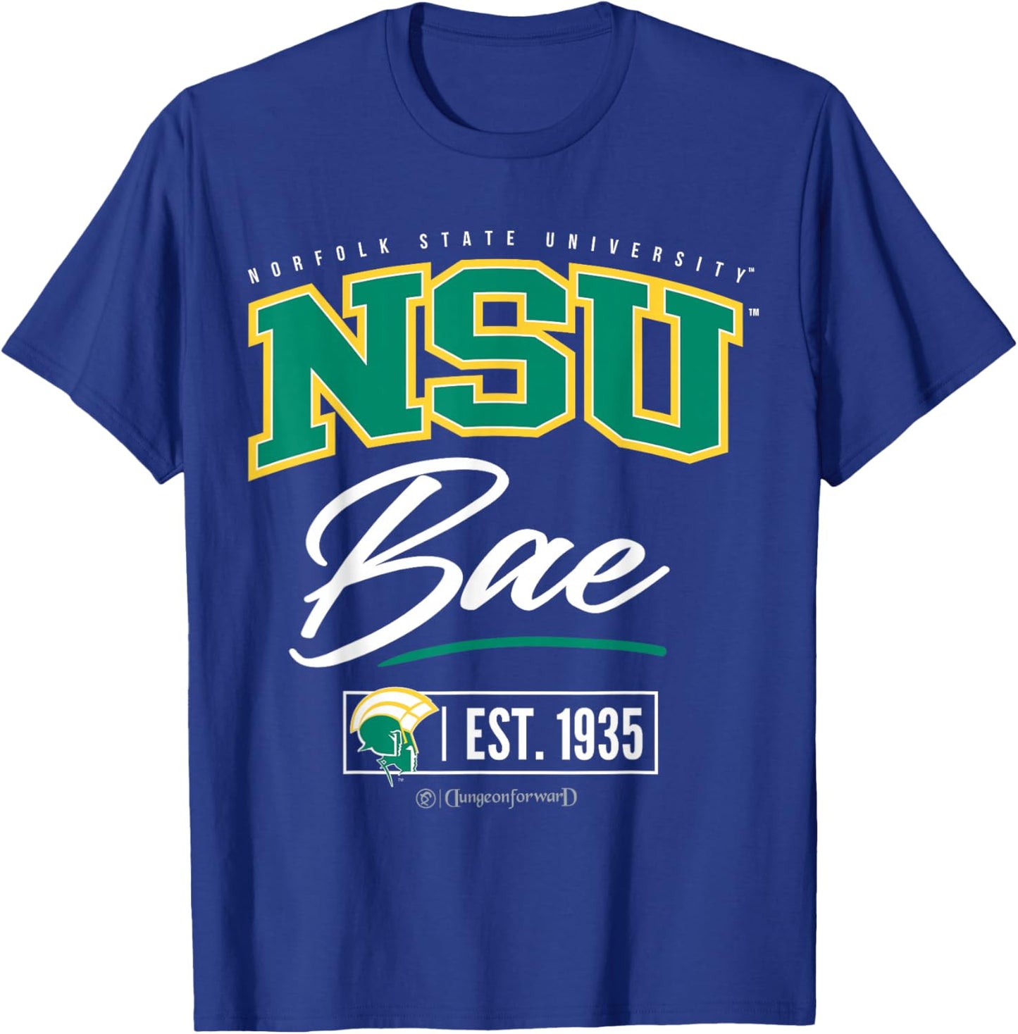 Norfolk State University - NSU HBCU Bae T-Shirt - T-Shirt | Royal