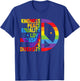 Kindness Equality Love LGBTQ Rainbow Lesbian Gay Pride Ally T-Shirt - T-Shirt | Royal