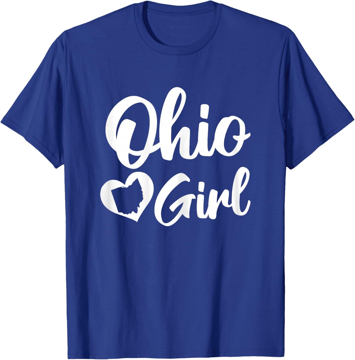Buckeye State Lover State Of Ohio Cute Ohio Girl T-Shirt - T-Shirt | Royal