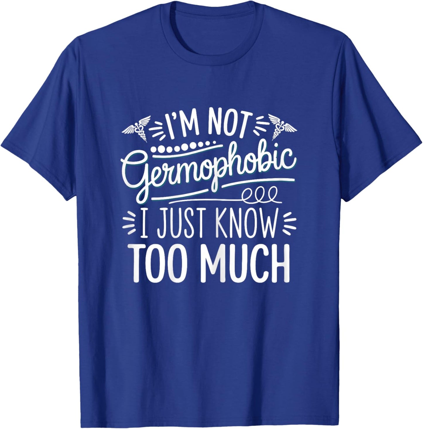 Infection Control Disinfect Germs Infection Control Nurse T-Shirt - T-Shirt | Royal