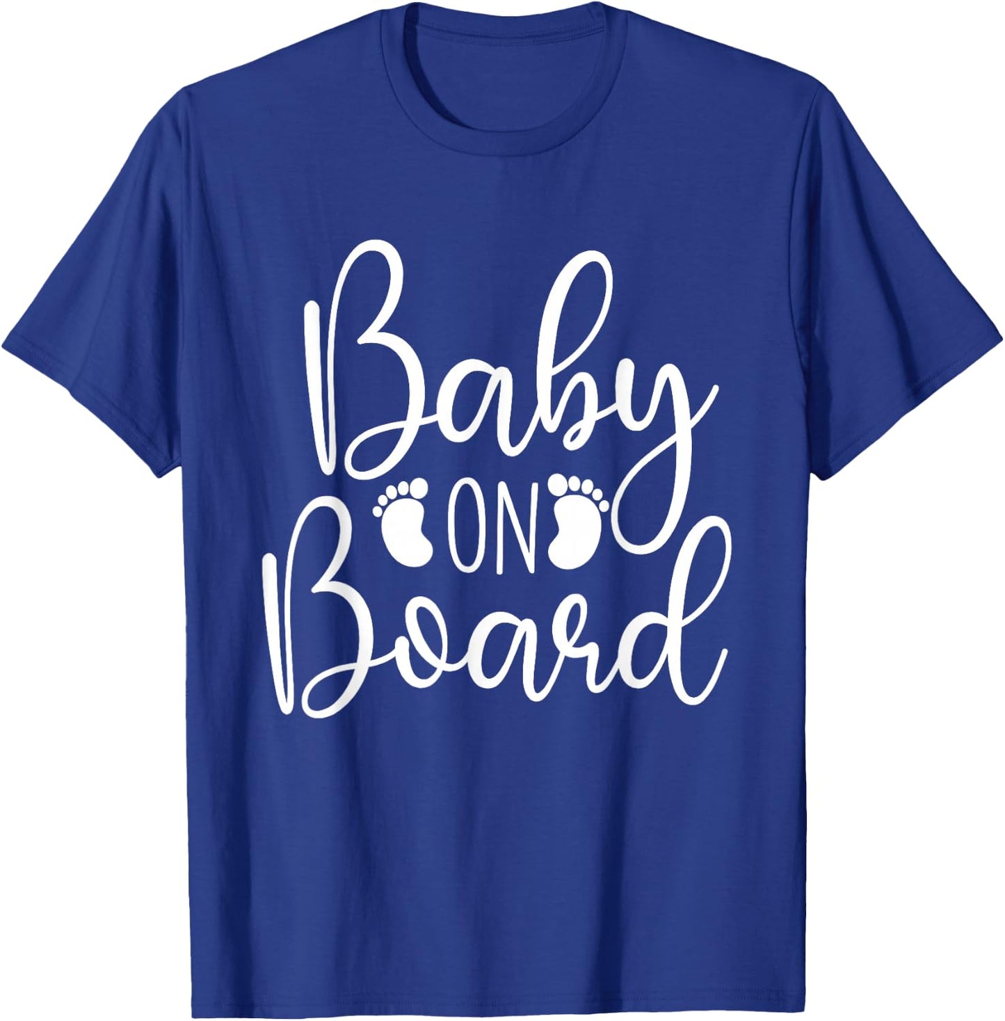 Baby On Board - Gender Reveal Party Baby Shower Pregnancy T-Shirt - T-Shirt | Royal