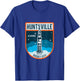 Huntsville Alabama Rocket City Space Ship Spaceflight T-Shirt - T-Shirt | Royal