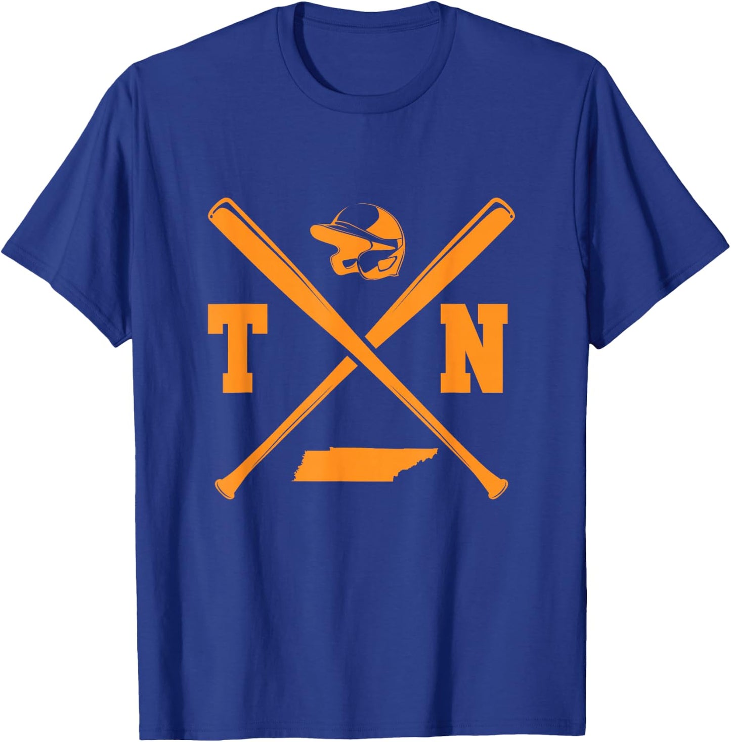 TN Baseball Team Tennessee Player T-Shirt - T-Shirt | Royal