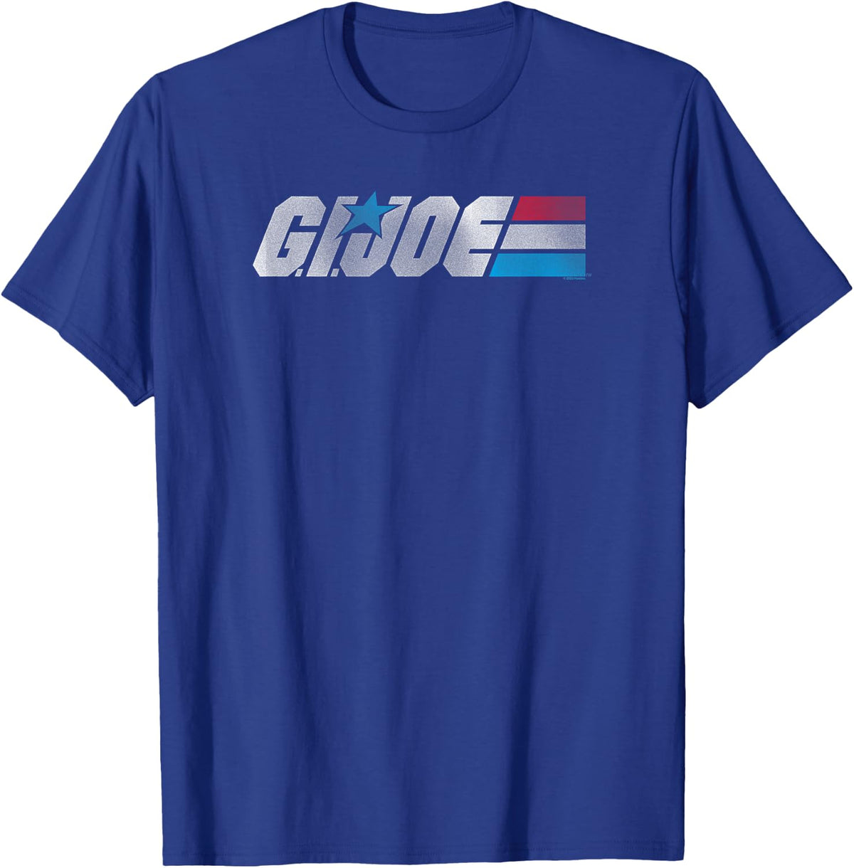 G.I. Joe A Real American Hero Classic Bold Logo T-Shirt - T-Shirt | Royal