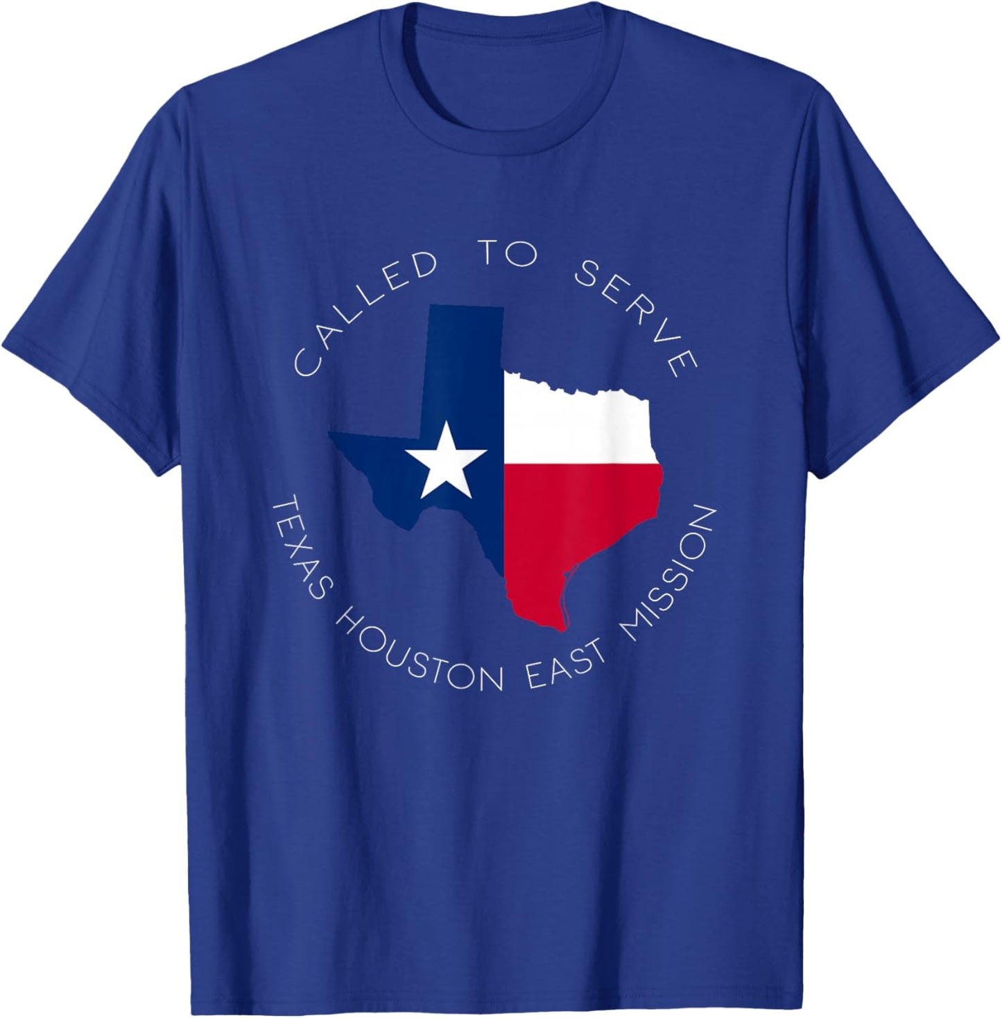 Texas Houston East Mission T-Shirt - T-Shirt | Royal