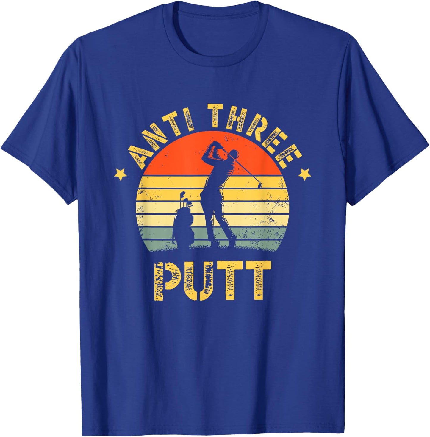Anti 3 Putt T-Shirt - T-Shirt | Royal