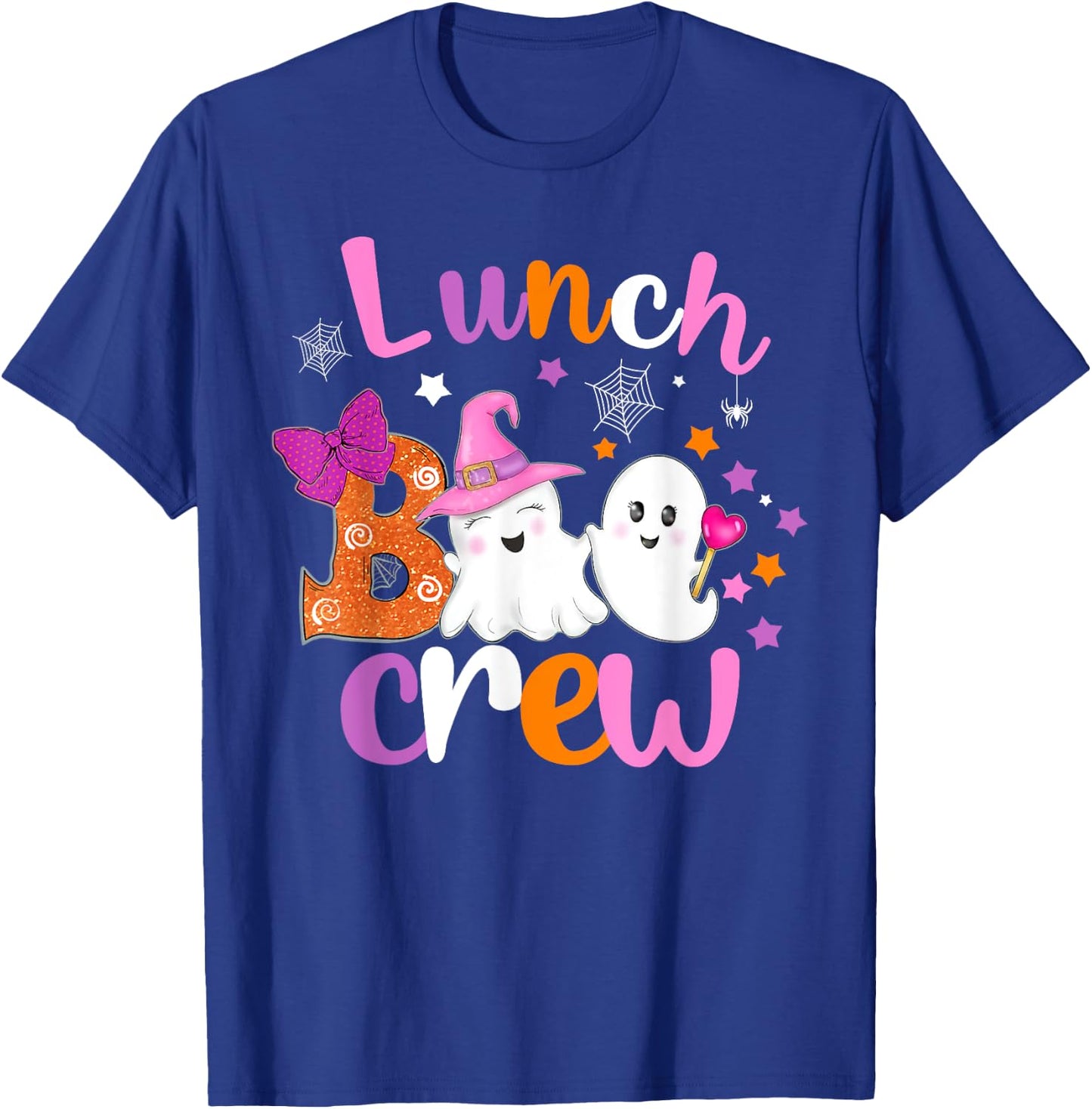Lunch Boo Crew Halloween matching shirts for lunch lady T-Shirt - T-Shirt | Royal