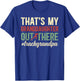 Proud Track Grandpa Of A Track And Field Athlete Grandfather T-Shirt - T-Shirt | Royal