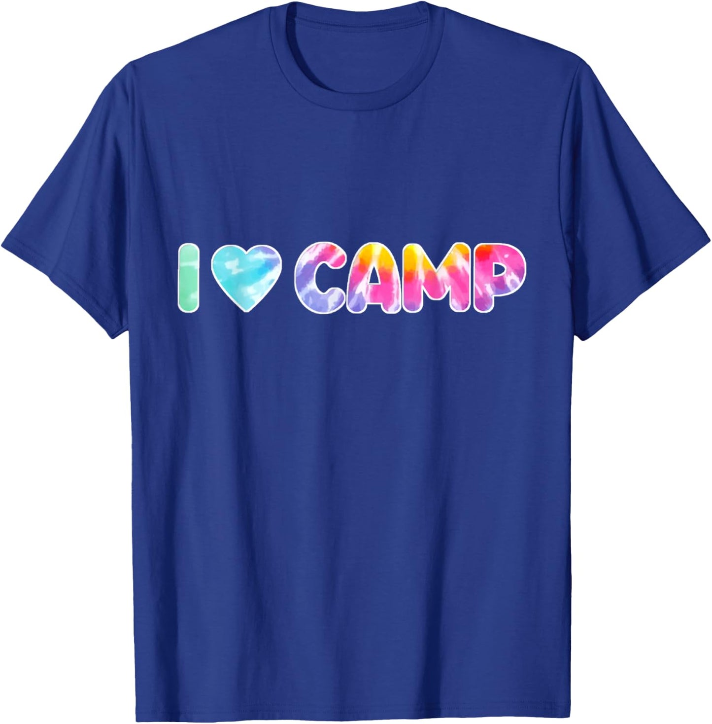 I Love Summer Camp T-Shirt - T-Shirt | Royal