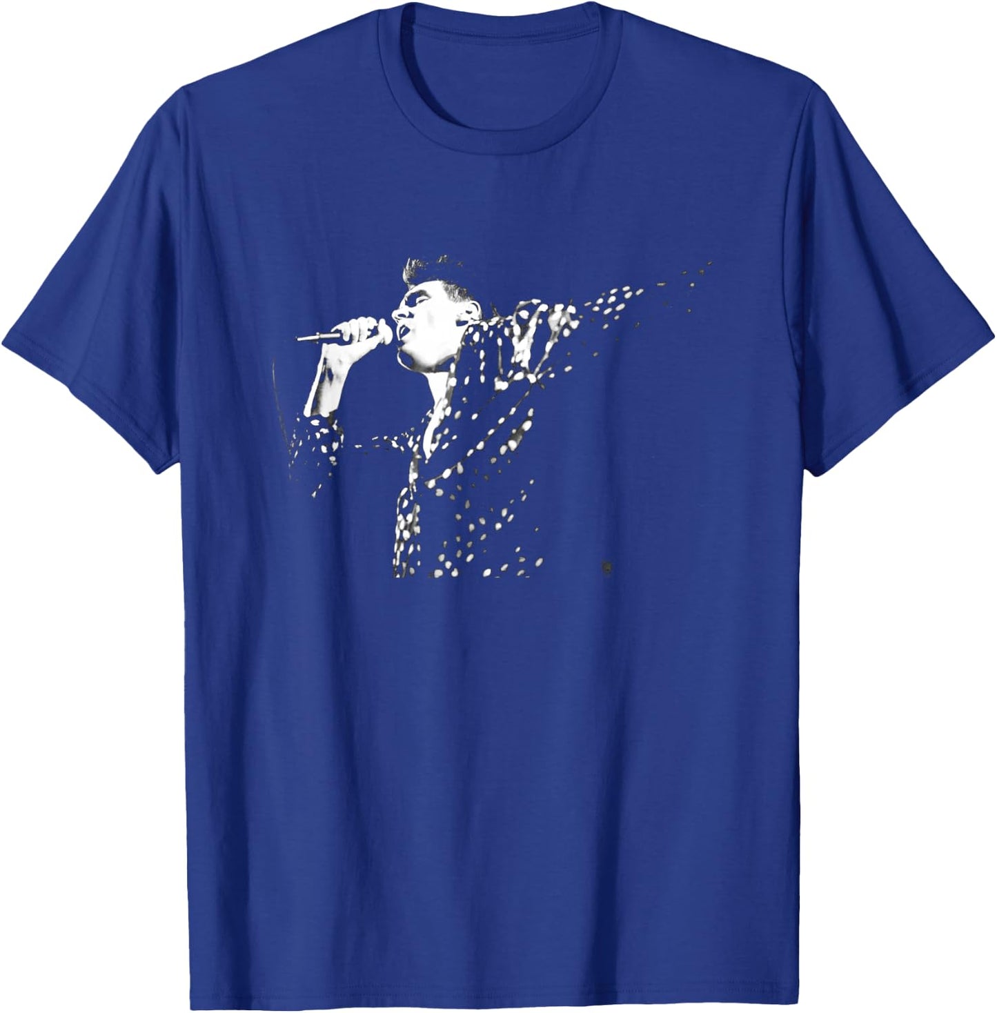 Morrissey of The Smiths Live 1985 by Stephen Wright T-Shirt - T-Shirt | Royal