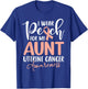 I Wear Peach For My Aunt Uterine Cancer Awareness T-Shirt - T-Shirt | Royal