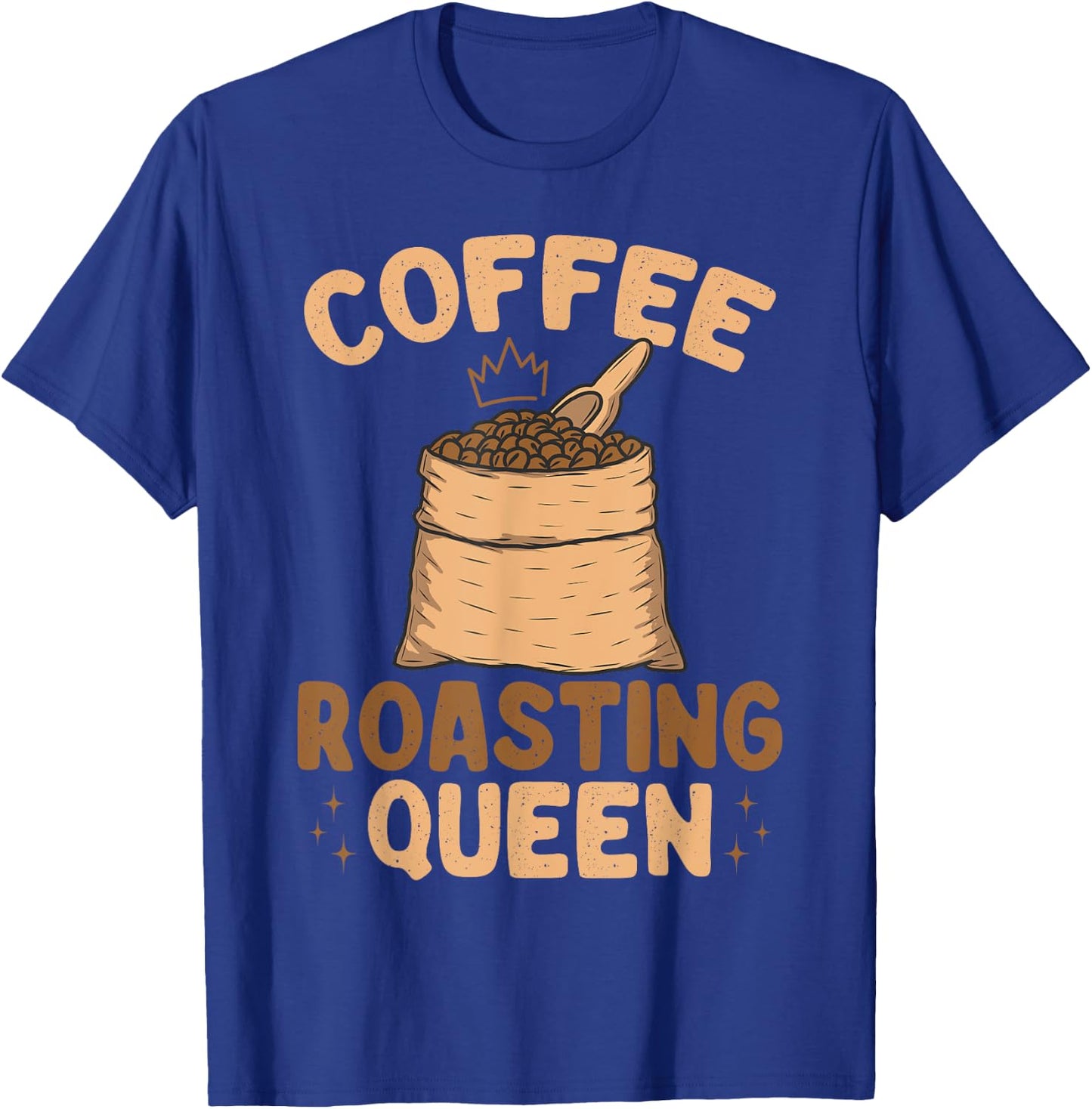 Coffee Roasting Queen Coffee Roaster T-Shirt - T-Shirt | Royal