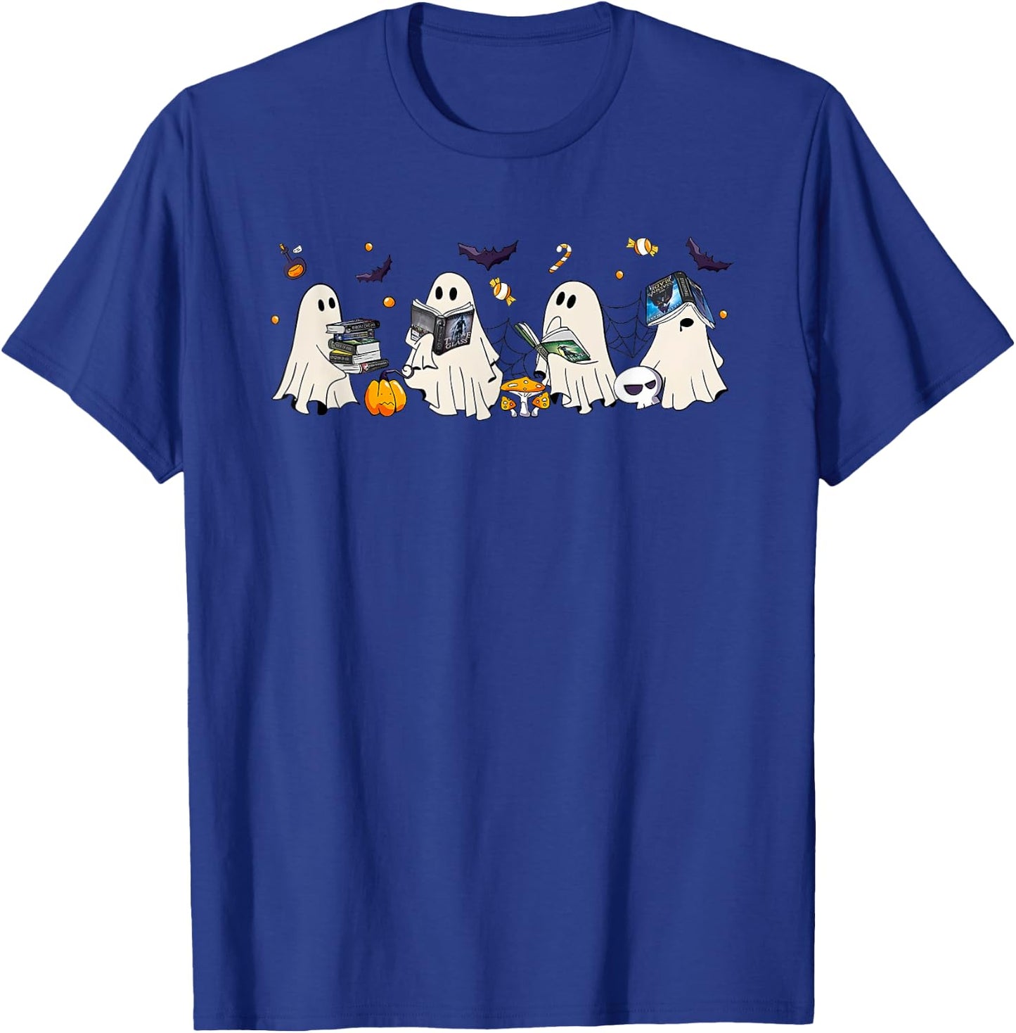 Bookish Ghost Throne Of Glass Halloween T-Shirt - T-Shirt | Royal