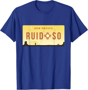 Vintage Ruidoso New Mexico Desert Landscape Zia Sun Symbol T-Shirt - T-Shirt | Royal