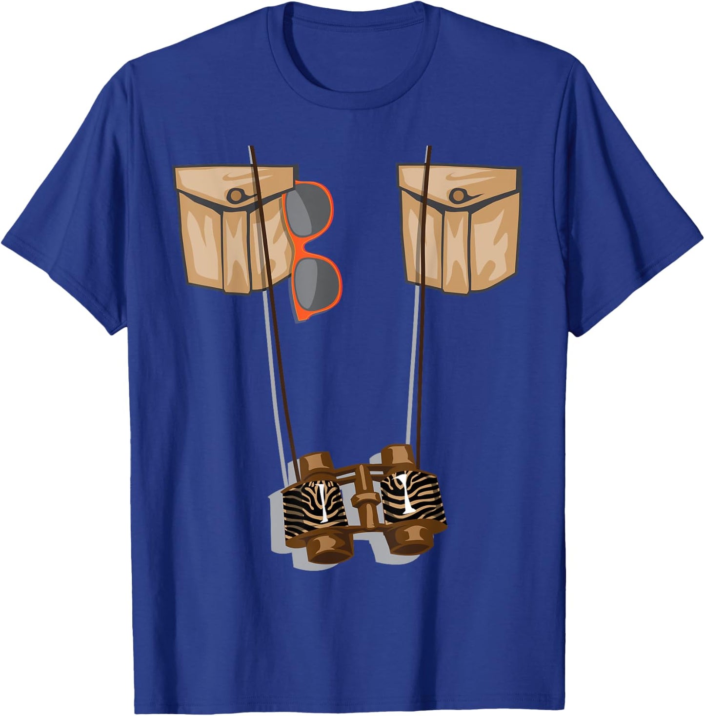 Zoo Keeper Halloween Costume DIY Jungle Safari Explorer Gift T-Shirt - T-Shirt | Royal