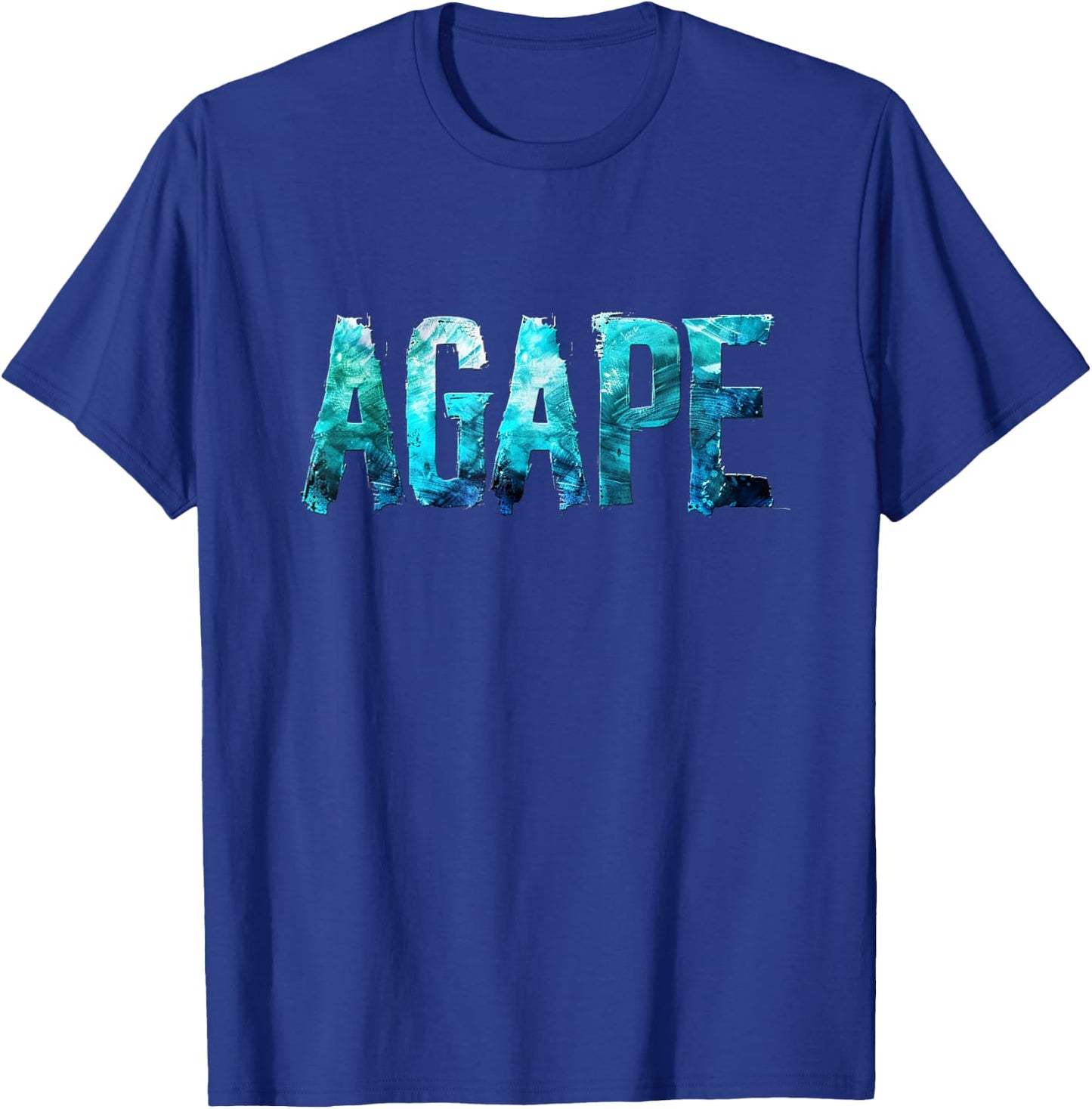 Christian Faith - Love Agape T-Shirt - T-Shirt | Royal