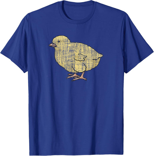 Vintage Baby Chick - Cute Chicken T-Shirt - T-Shirt | Royal