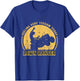 Lawn Ranger Funny Landscaping Lawn Mowing Cowboy Dad Graphic T-Shirt - T-Shirt | Royal