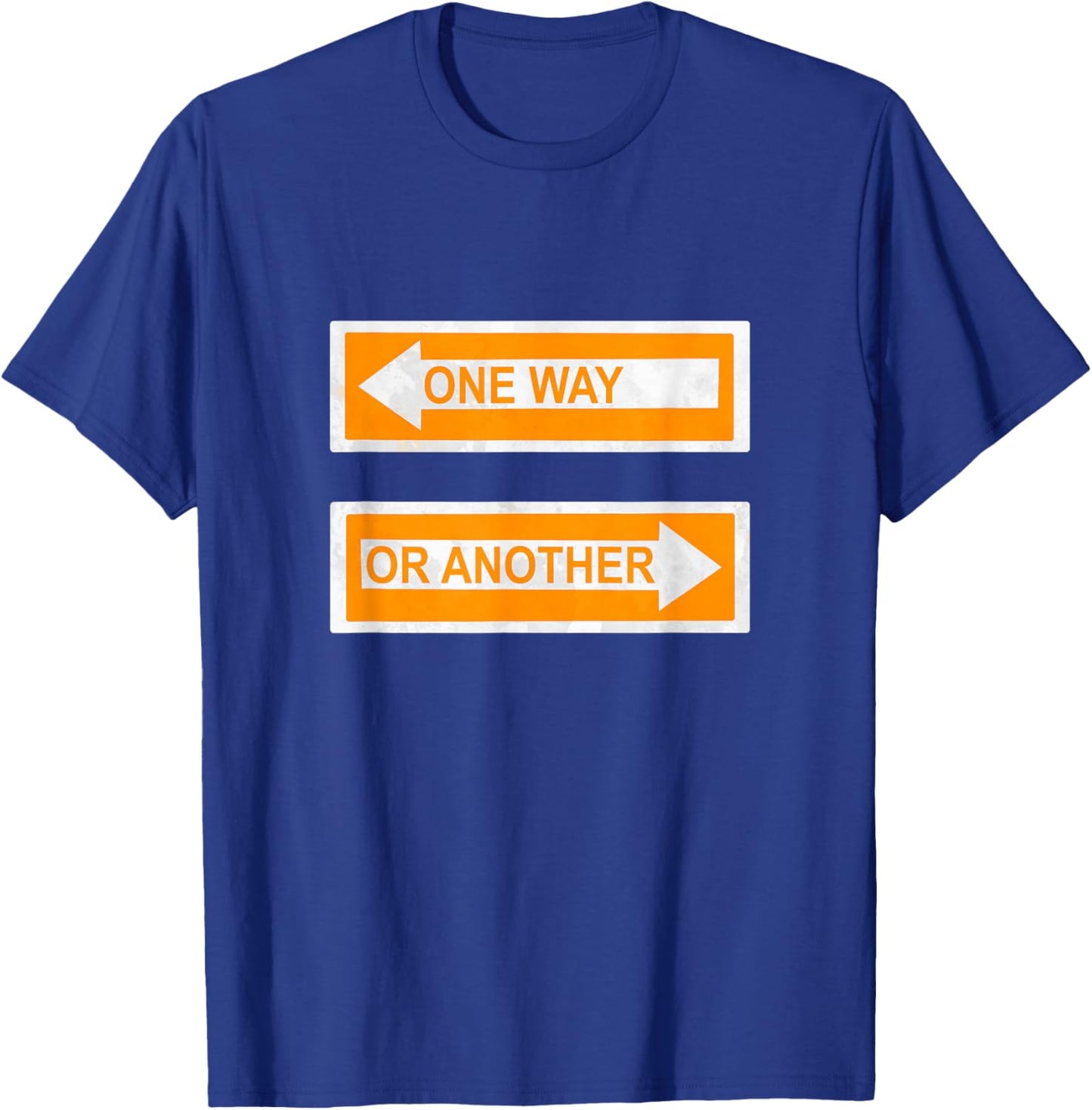 Orange Either Way Orange Graphic T-Shirt - T-Shirt | Royal