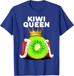Kiwi Queen | Kiwi Lover Shirt | Cute Kiwi T-Shirt - T-Shirt | Royal