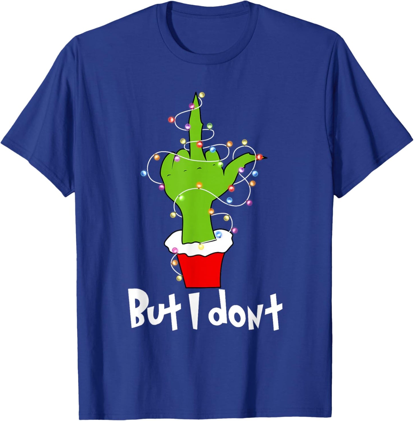 I Love Matching Christmas Shirts But I Don't Couples Xmas T-Shirt - T-Shirt | Royal