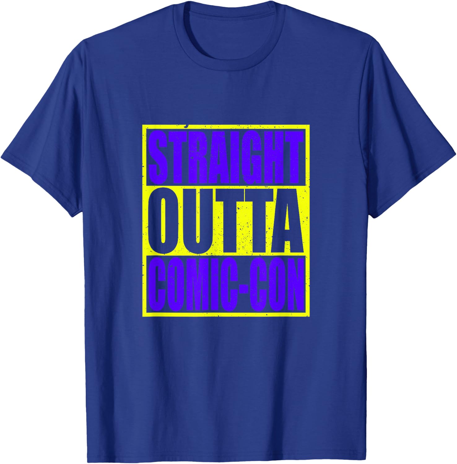 Straight Outta Comic-Con Anime Lover Cosplay Addict T-Shirt - T-Shirt | Royal