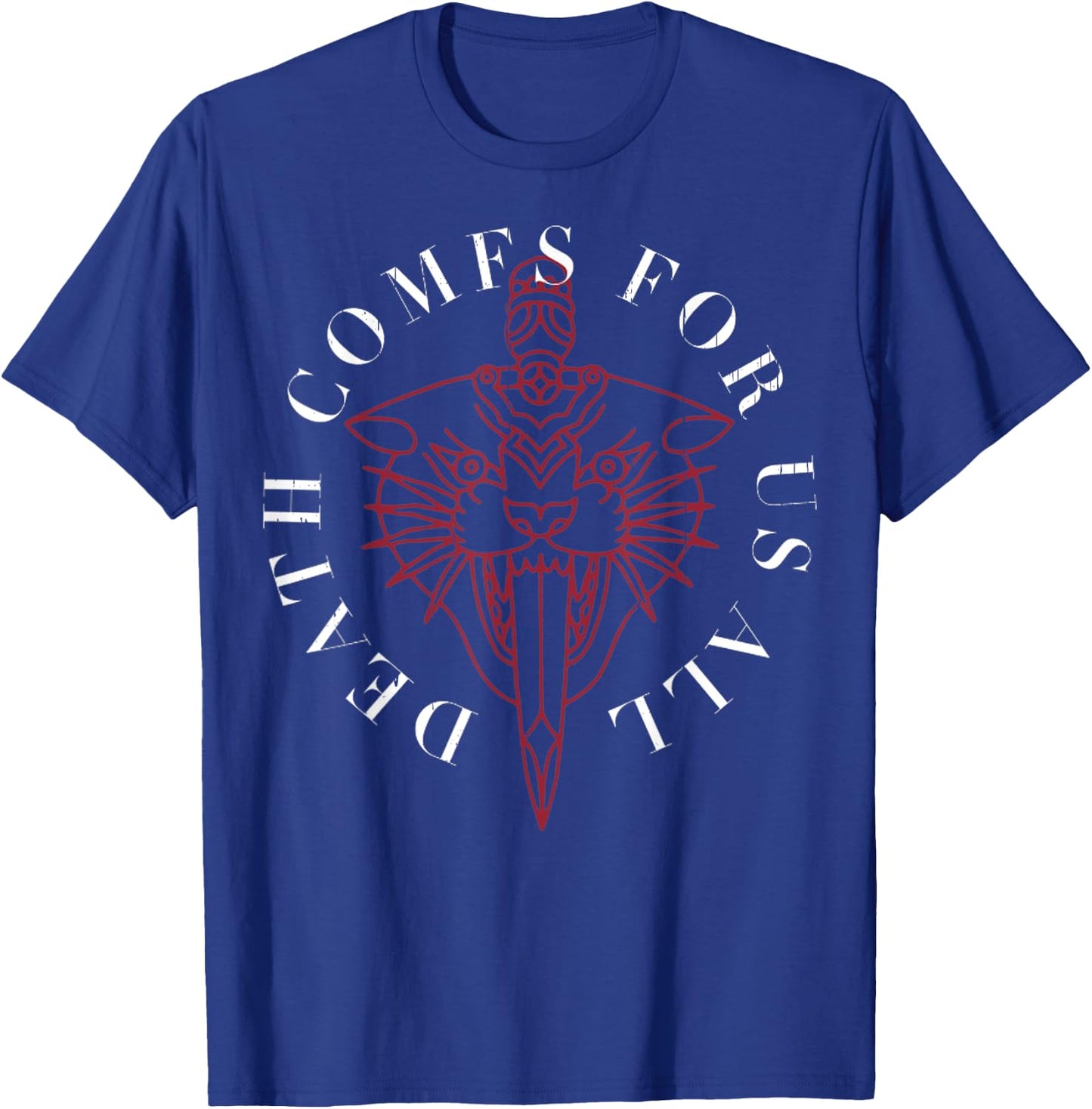 Fit For A King - Panther Vintage Cross For US All T-Shirt - T-Shirt | Royal