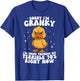 Sorry I'm Cranky I'm Going Through My Terrible 70's Duck T-Shirt - T-Shirt | Royal