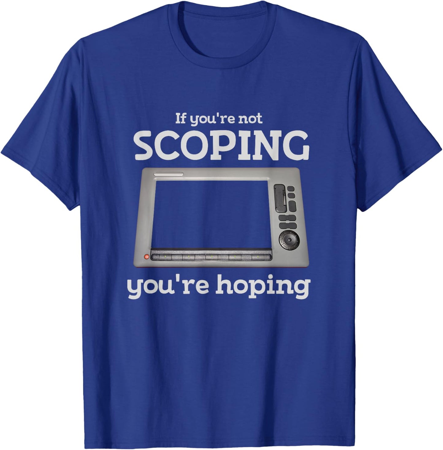 Funny Forward Facing Sonar T-Shirt - T-Shirt | Royal