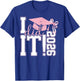 I Did It Graduation Class of 2026 Senior Grad Coquette Bow T-Shirt - T-Shirt | Royal