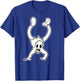 Spooky Ghost Clown Koko Handstand Vintage Cartoon T-Shirt - T-Shirt | Royal
