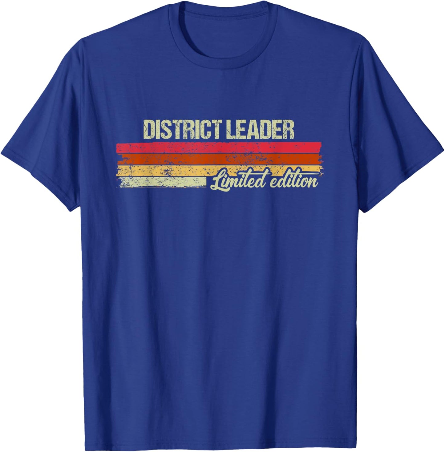 Vintage District Leader Limited Edition T-Shirt - T-Shirt | Royal