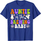 Auntie of Brewing Baby Halloween Theme Baby Shower Spooky T-Shirt - T-Shirt | Royal