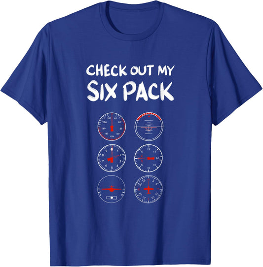 Funny Pilot Design Women Aviation Airplane Pilot T-Shirt - T-Shirt | Royal