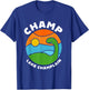 Champ The Monster Lake Champlain Burlington Vermont Souvenir T-Shirt - T-Shirt | Royal