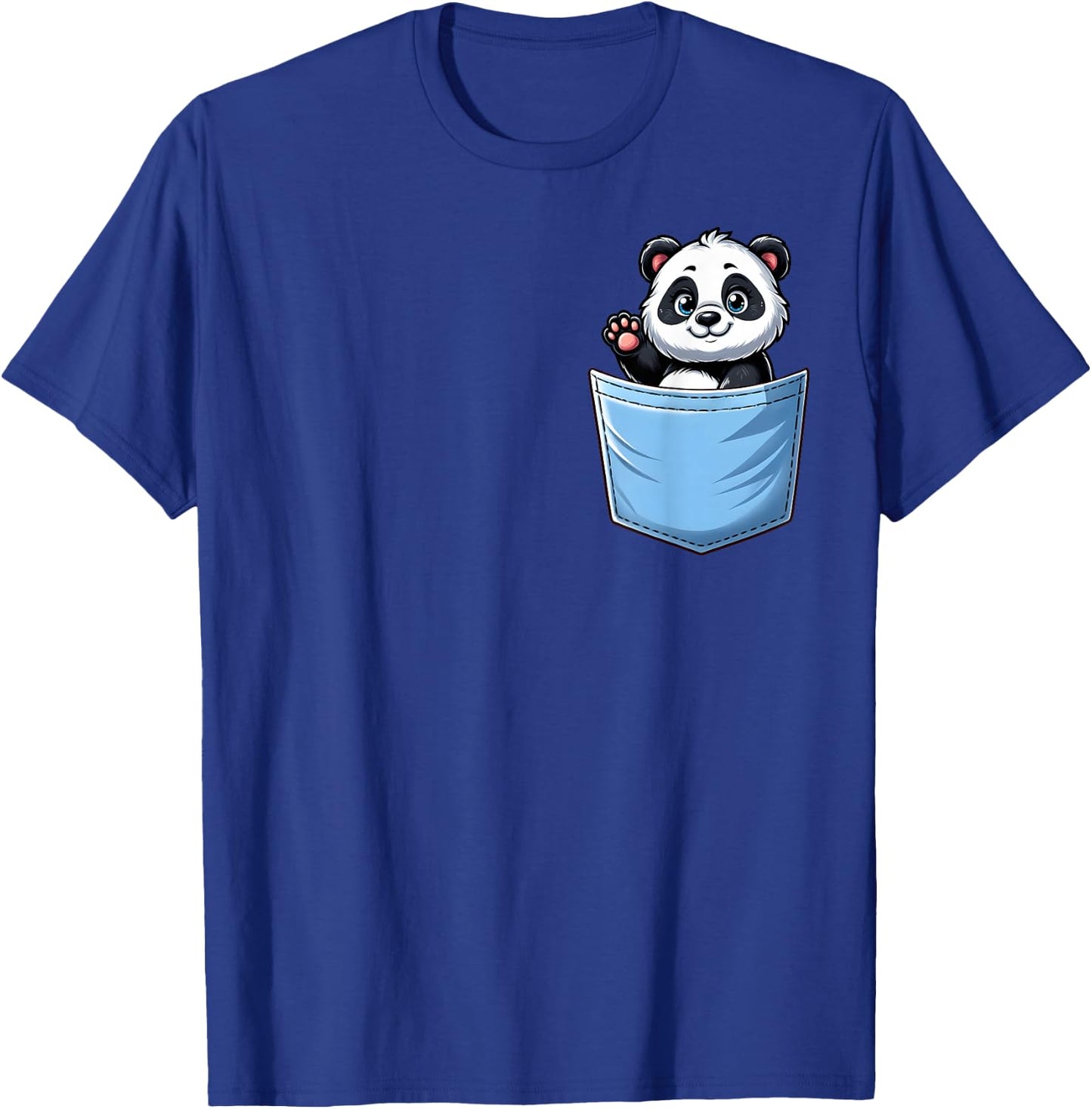 "Panda Pocket Animal" Panda in Your Pocket T-Shirt - T-Shirt | Royal