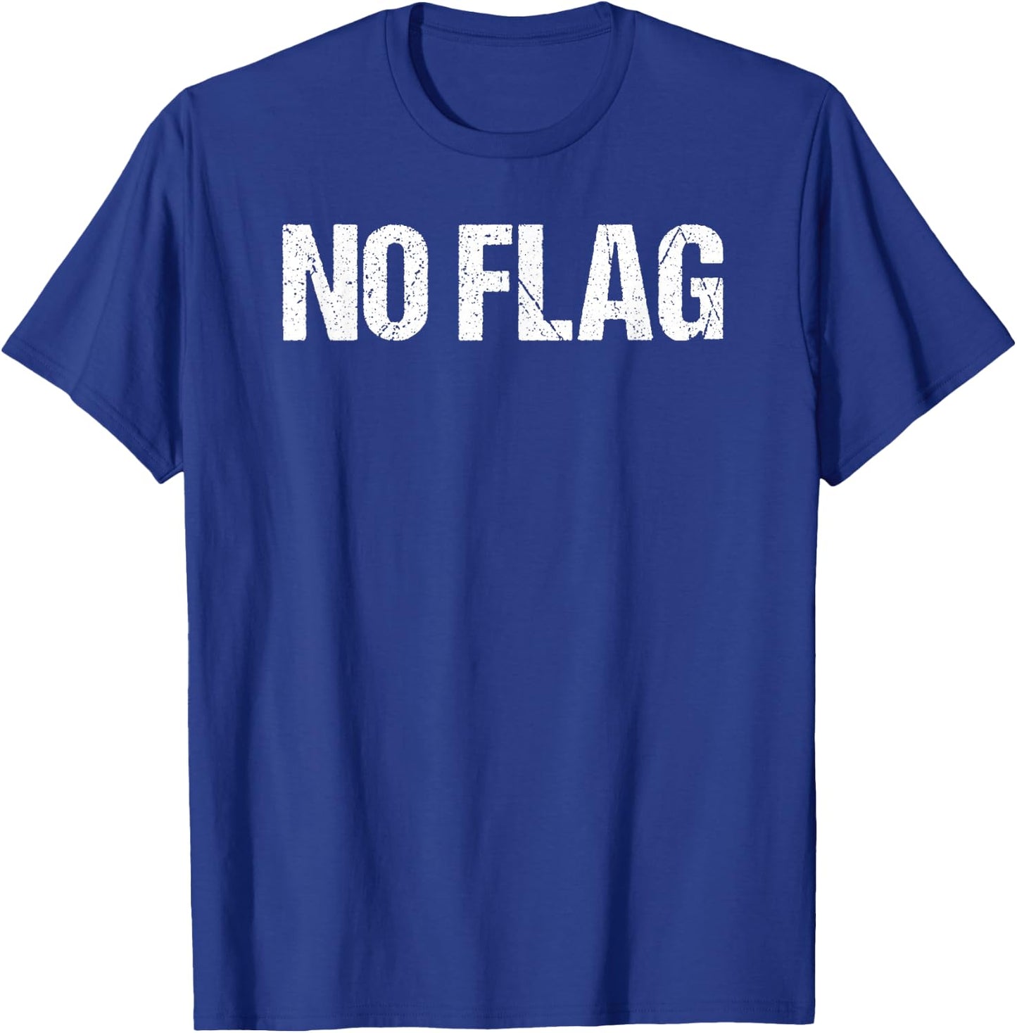 No Flag T-Shirt - T-Shirt | Royal