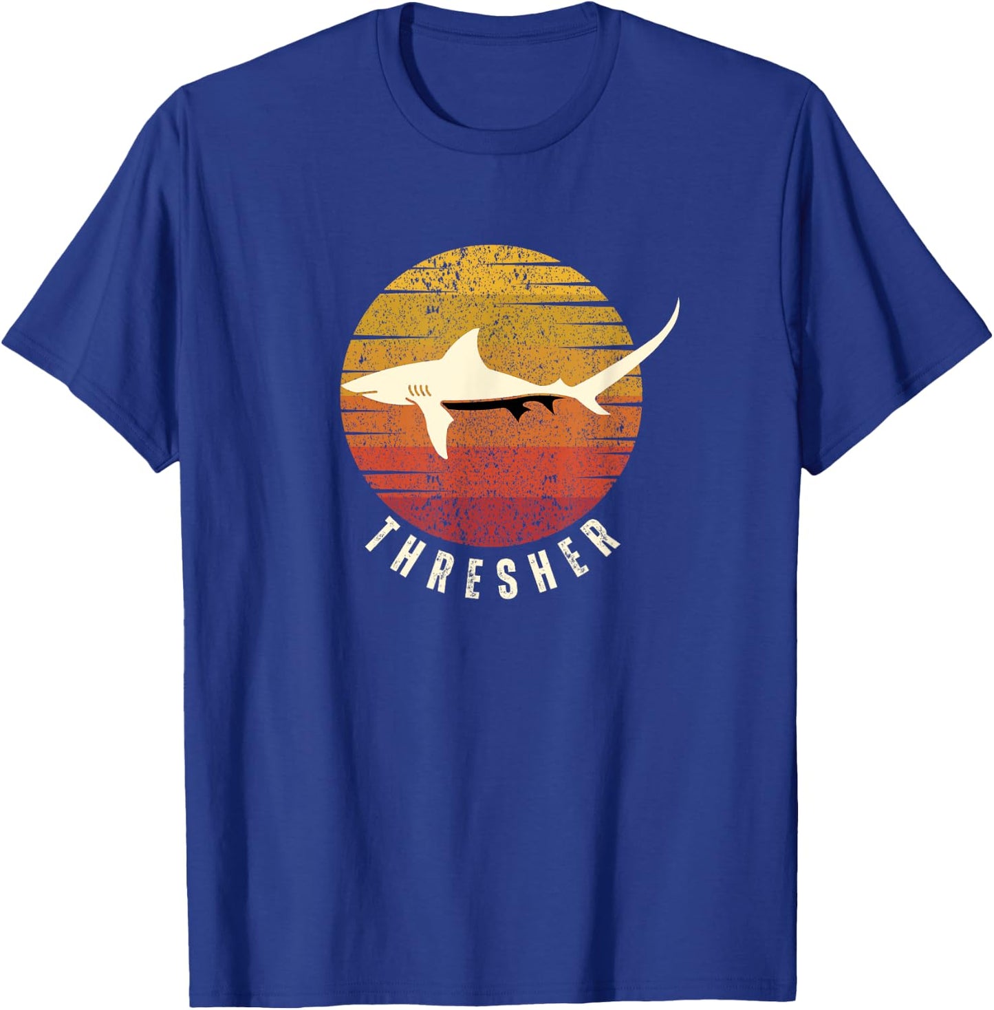 Thresher Shark Deep Sea Fishing Ocean Fish Shark T-Shirt - T-Shirt | Royal