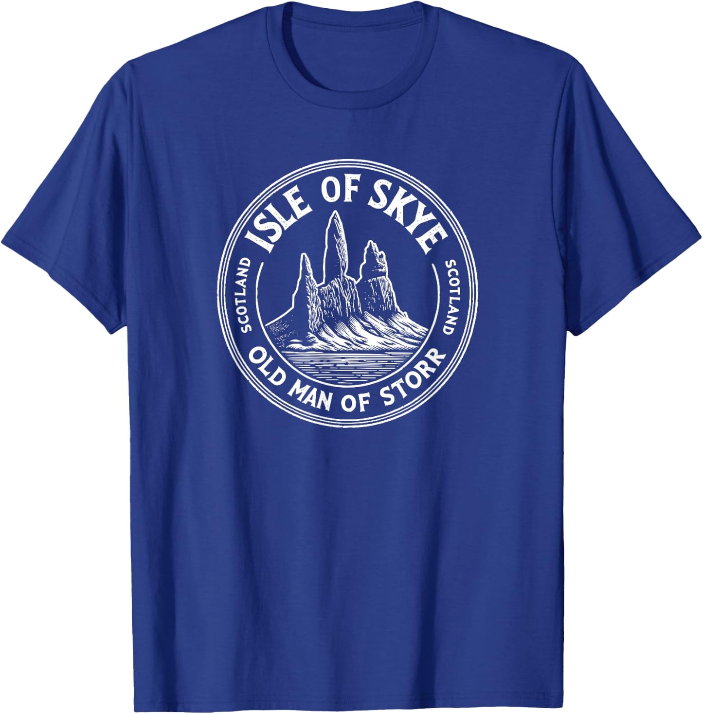 Isle of Skye Scotland Old Man of Storr Formation T-Shirt - T-Shirt | Royal