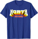 Retro North City SC South Carolina T-Shirt - T-Shirt | Royal