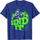 Send It Funny Quad Biking Four Wheelers Gift ATV Rider T-Shirt - T-Shirt | Royal