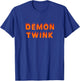Demon Twink Funny Gay Fire T-Shirt - T-Shirt | Royal