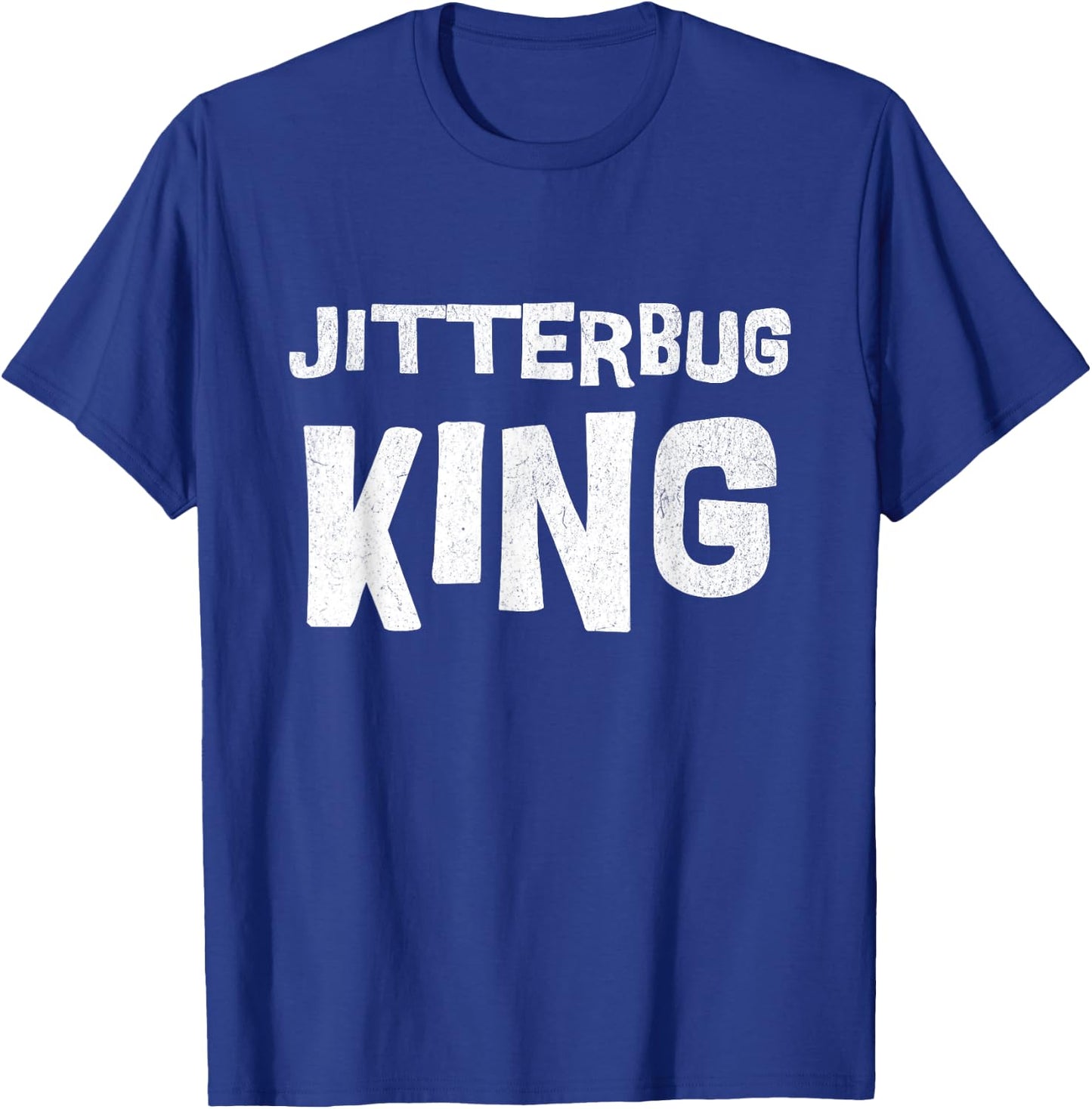 Jitterbug dance king swing dancing Lindy hop dance T-Shirt - T-Shirt | Royal