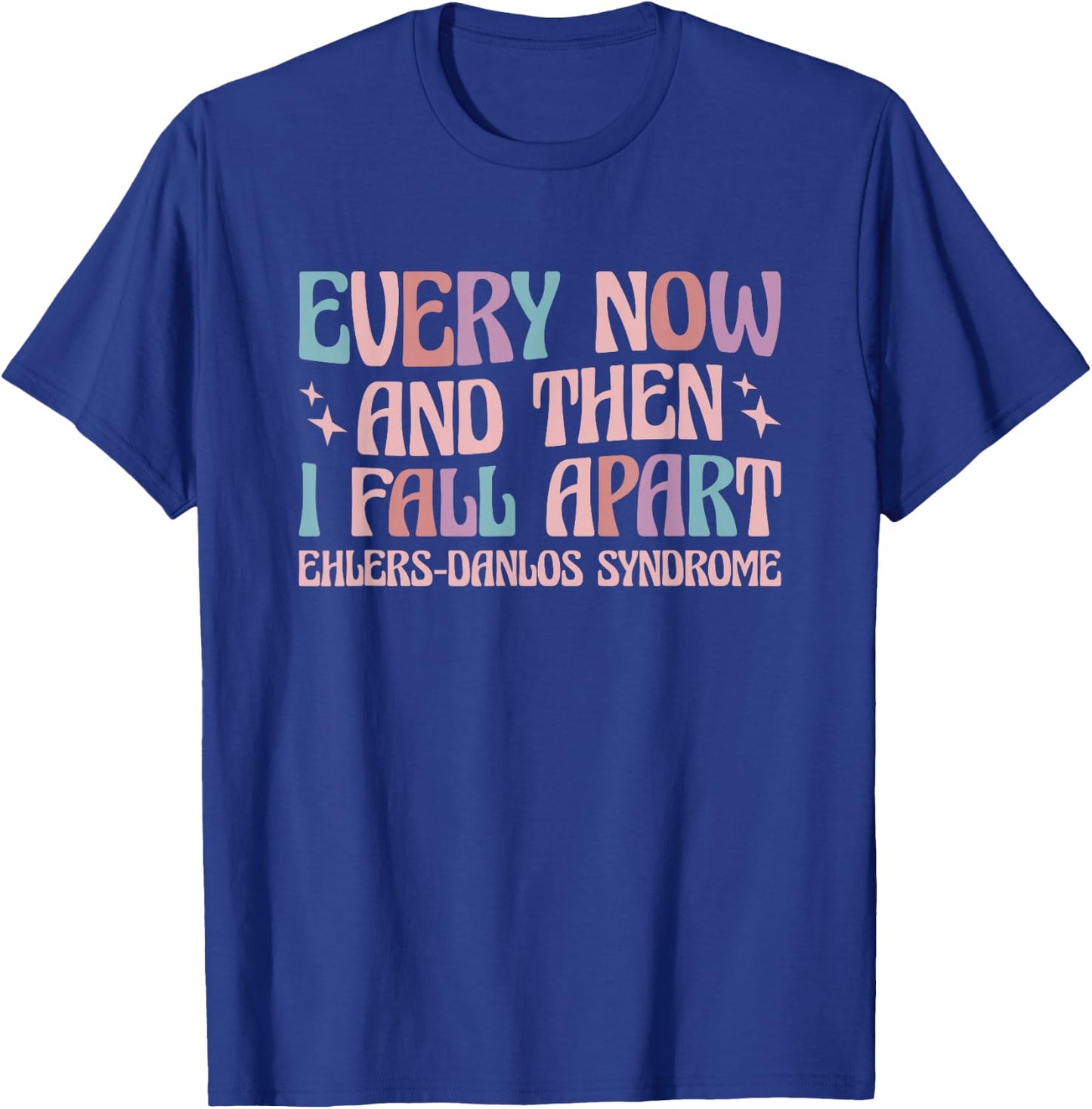 Ehlers Danlos Syndrome EDS Awareness T-Shirt - T-Shirt | Royal